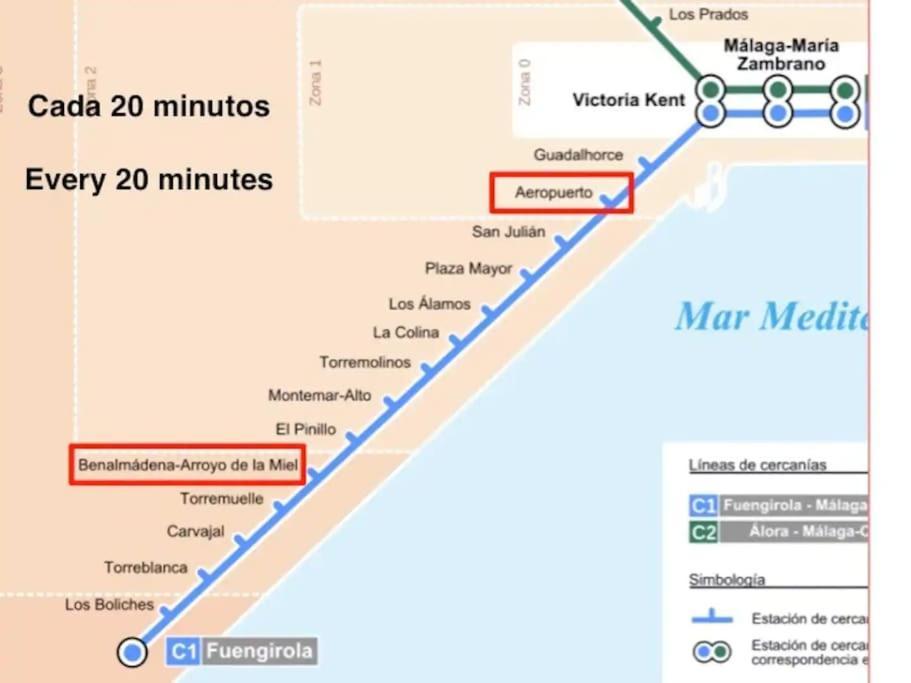 Apartamento En Benalmadena Costa Экстерьер фото
